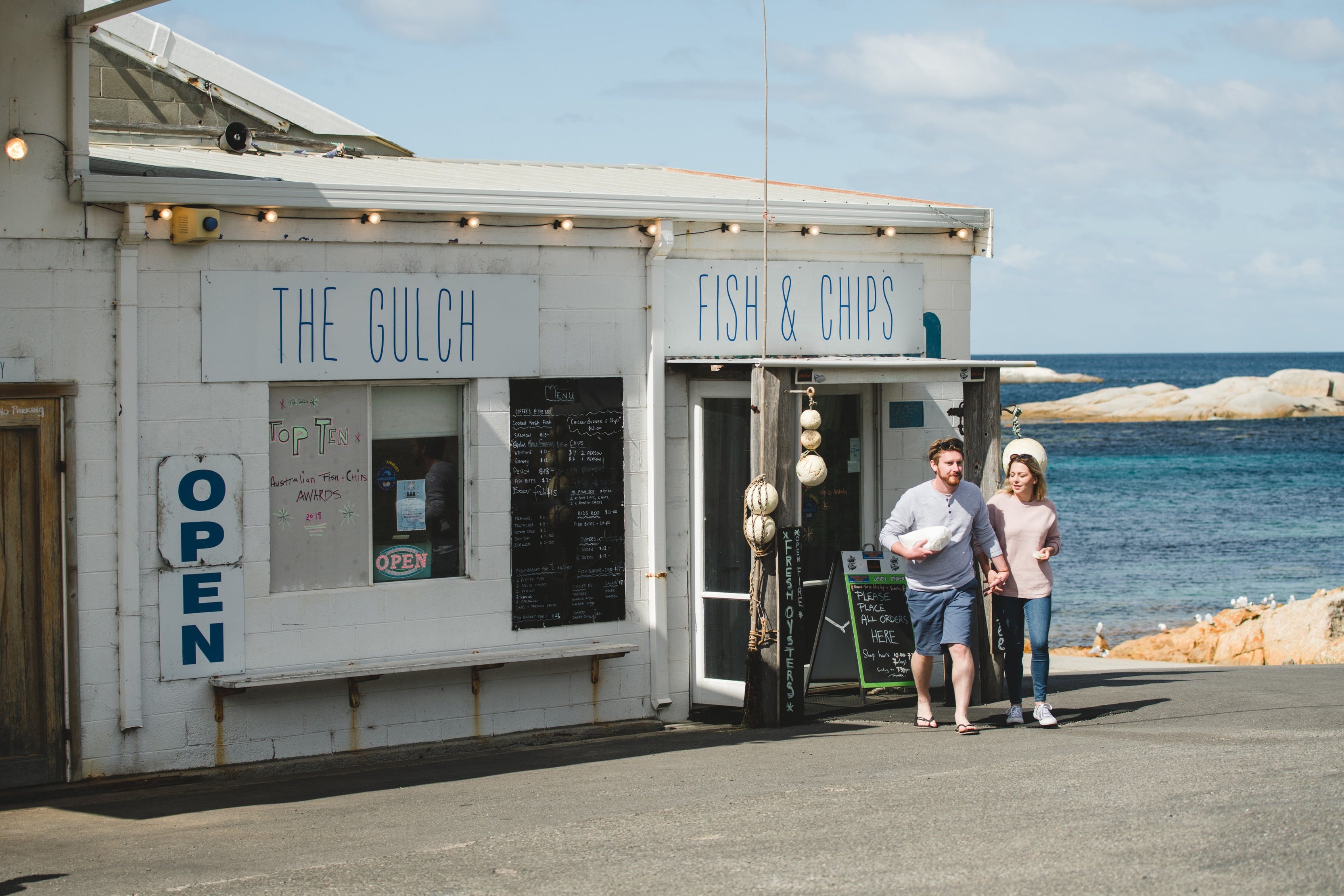 The Gulch Fish  Chips - Accommodation Tasmania